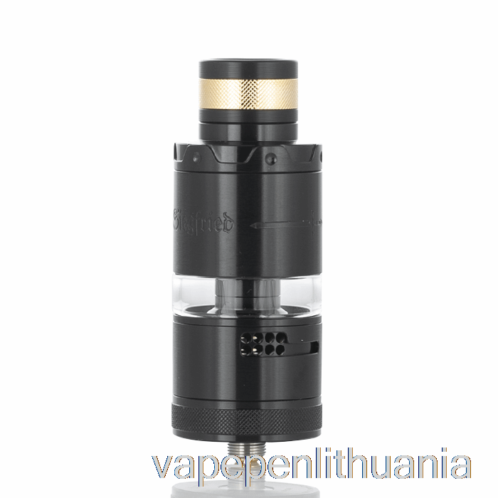 Vapefly Siegfried Tinklelis 25mm Rta Juodas Vape Skystis